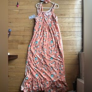 2 soft summer dresses Brand new size 12 matching scrunchie included